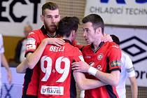 I. finále play off CHANCE futsal ligy: FK ERA-PACK Chrudim - FC Benago Zruč n. S. 6:4 (3:2), 17. května 2016.