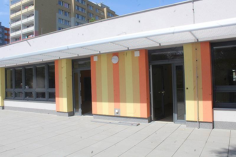 Z rekonstrukce Mateřské školy Trebišovská v Kutné Hoře.