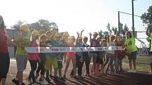 Z T-Mobile Olympijského běhu v podání žáků Základní školy Žižkov v Kutné Hoře.