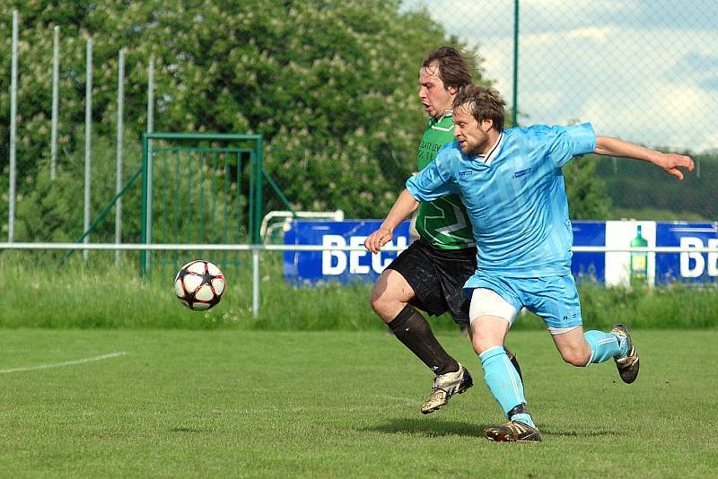 23. kolo IV. třídy B: Zbraslavice B - Malešov B, 30. května 2010.