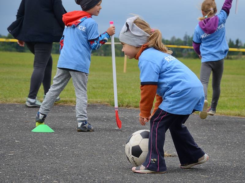 Sportovní klání mateřinek ve Zbraslavicích