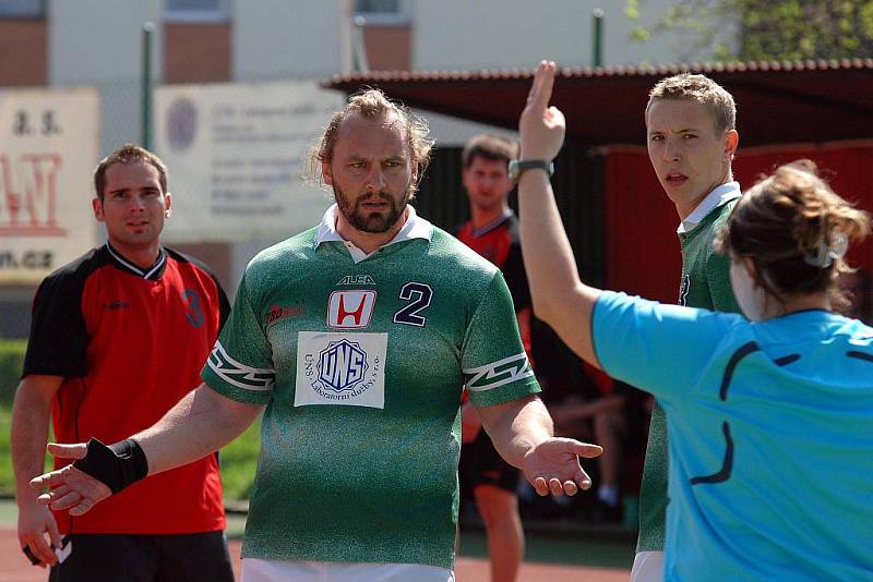 SRL v házené: Kutná Hora - Železný Brod, 25. dubna 2010.