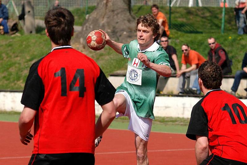 SRL v házené: Kutná Hora - Železný Brod, 25. dubna 2010.