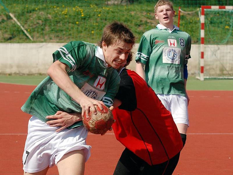 SRL v házené: Kutná Hora - Železný Brod, 25. dubna 2010.