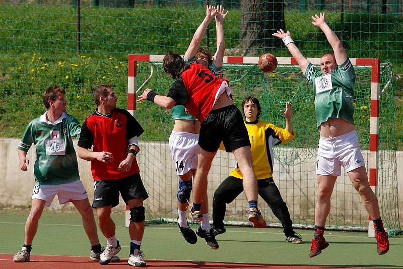 SRL v házené: Kutná Hora - Železný Brod, 25. dubna 2010.