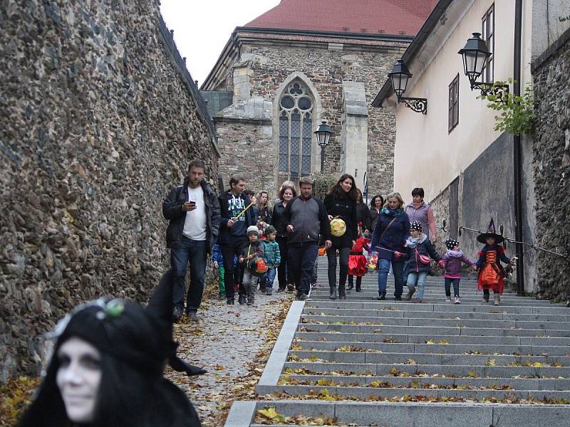 Halloweenská oslava v režii FK Čáslav.