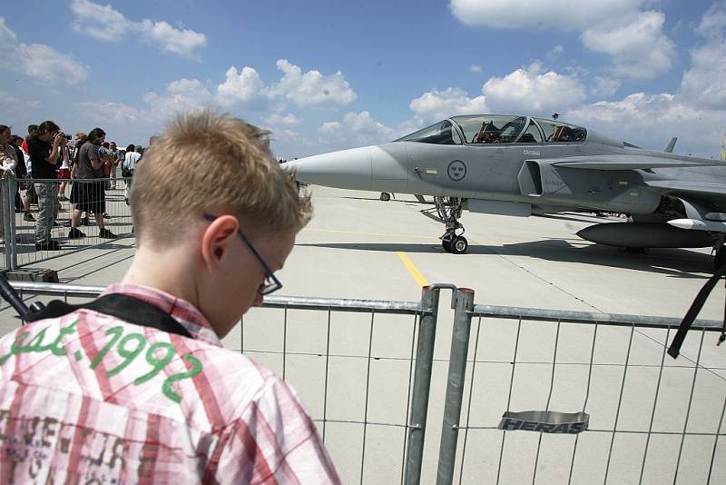 Open Day 2009 na 21. základně taktického letectva Čáslav. 