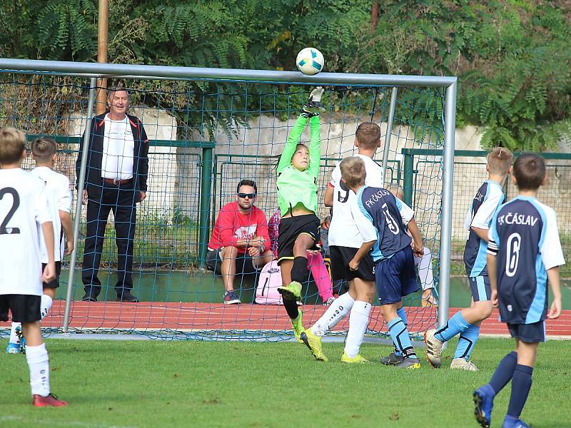 Česká fotbalová liga mladších žáků U13: FK Čáslav - SK Vysoké Mýto 4:9.