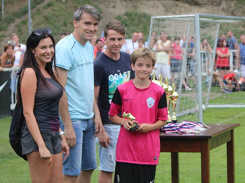 Z krajského finále starších přípravek v Čáslavi - nejlepší střelec turnaje: Benjamin Spáčil (FK Čáslav).