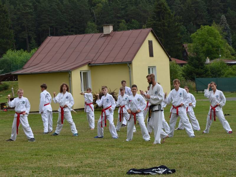 Mezinárodní soustředění v taekwondu ve Zbraslavicích