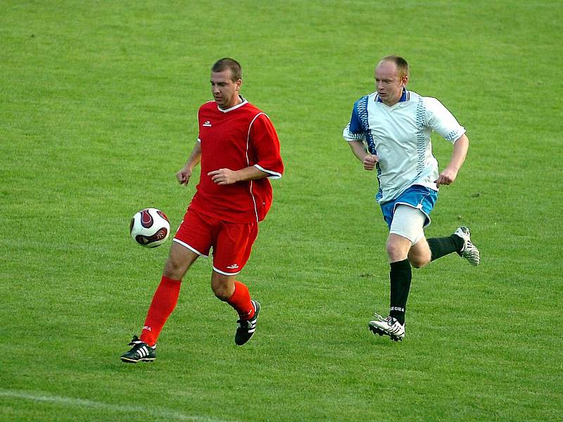 Fotbal: Žleby - Malín