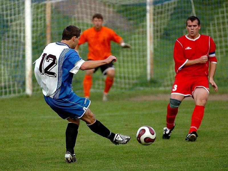 Fotbal: Žleby - Malín