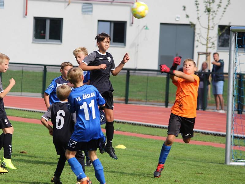 Česká fotbalová liga mladších žáků U12: FK Čáslav - SK Vysoké Mýto 2:9.