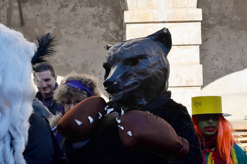 Masopust v Ratajích nad Sázavou.