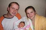 Monika Šimčíková se narodila 21. února v Čáslavi. Vážila 3750 gramů a měřila 50 centimetrů. Doma v Kutné Hoře ji přivítali maminka Lucie, tatínek Jiří a sestra Klárka.   