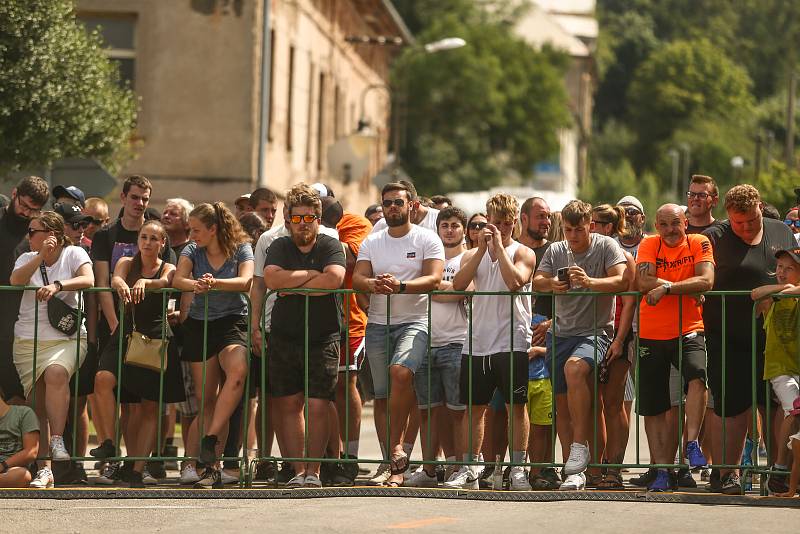 Strongman závody v Golčově Jeníkově v neděli 24. července 2021.