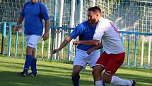 Fotbalová IV. třída, skupina B: TJ Sokol Malín B - TJ Sokol Červené Janovice B 4:3 pk (0:3).