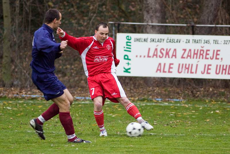 Fotbal I. B třída: Tupadly - Tuchoraz 2:0, neděle 16. listopadu 2008