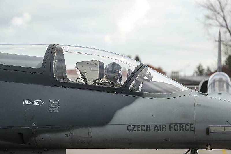 Podzvukový letoun L-159 ALCA  patří do výbavy 21. základny taktického letectva v Čáslavi