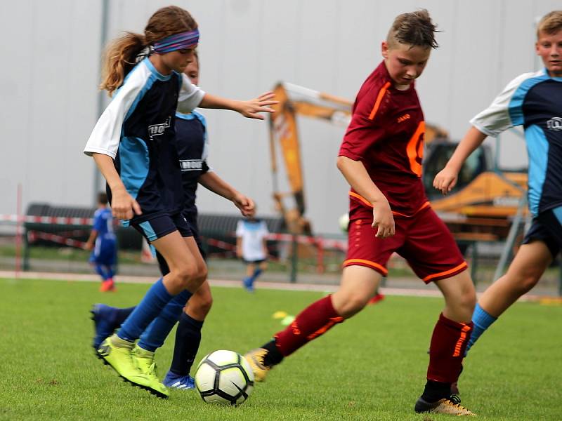 Česká fotbalová liga mladších žáků U13: FK Čáslav - FK Náchod 3:8 (1:4, 1:2, 1:2).