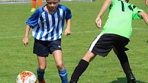 Fotbalový přípravný zápas mladších žáků U13: FK Čáslav - FK Admira Praha 13:2 (4:1, 3:1, 6:0).