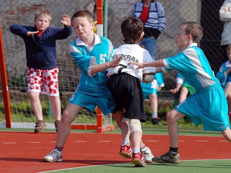 Házenkářský turnaj minižáků a přípravky v Kutné Hoře, 29. května 2010.