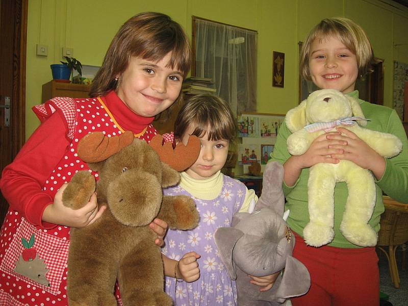 Děti v červenojanovické mateřské škole.