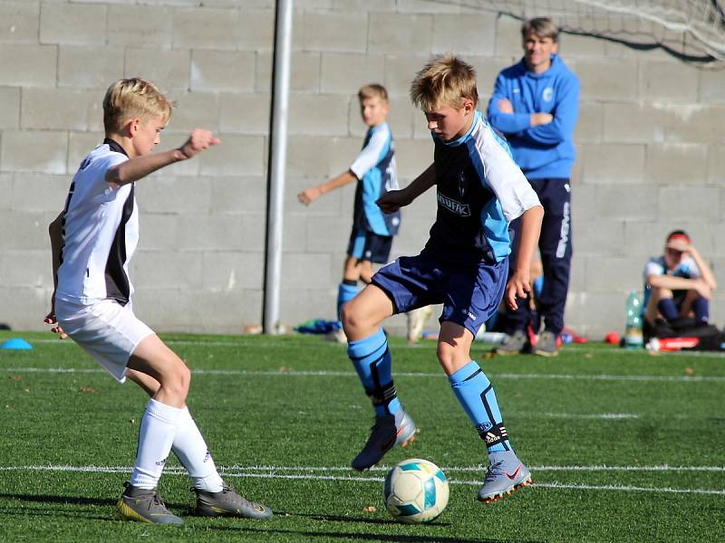 Česká fotbalová liga mladších žáků U13: FK Čáslav - SK Sparta Kolín 2:8 (0:1, 1:2, 1:5).