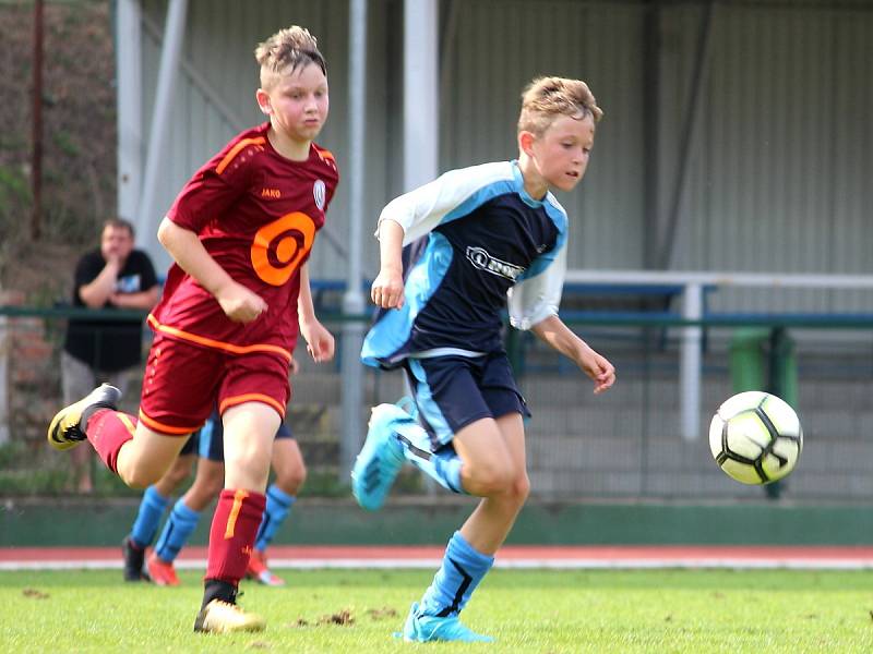 Česká fotbalová liga mladších žáků U13: FK Čáslav - FK Náchod 3:8 (1:4, 1:2, 1:2).