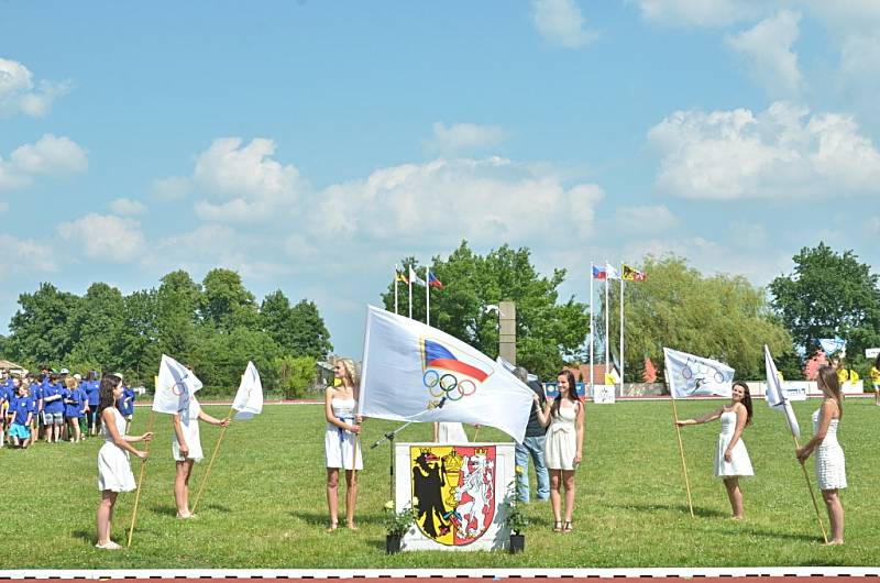 Slavnostní zahájení Městských olympijských her v Kutné Hoře - 12.6.2014