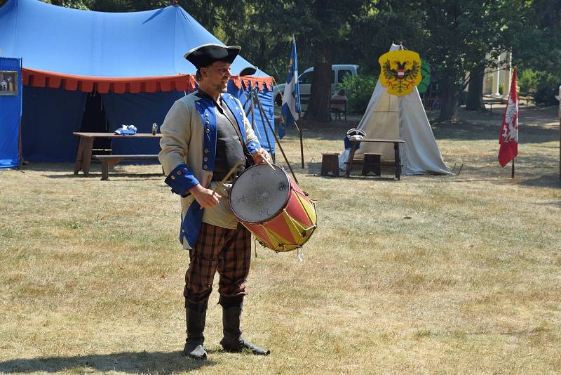 Historické slavnosti se konaly ve Zruči nad Sázavou.