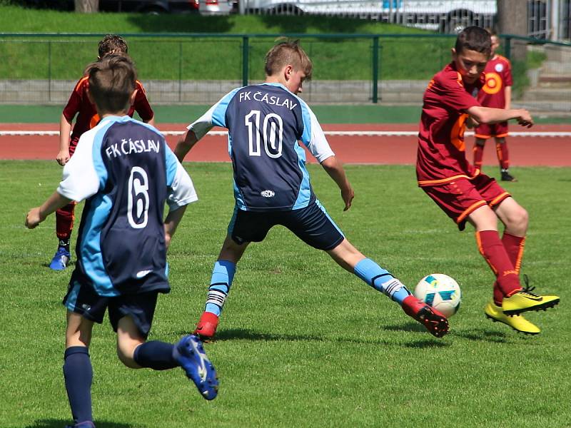 Česká fotbalová liga mladších žáků U12: FK Čáslav - FK Náchod 4:6.