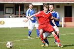 Ve 14. kole okresního fotbalového přeboru zvítězily Zbraslavice v Malešově 1:0.