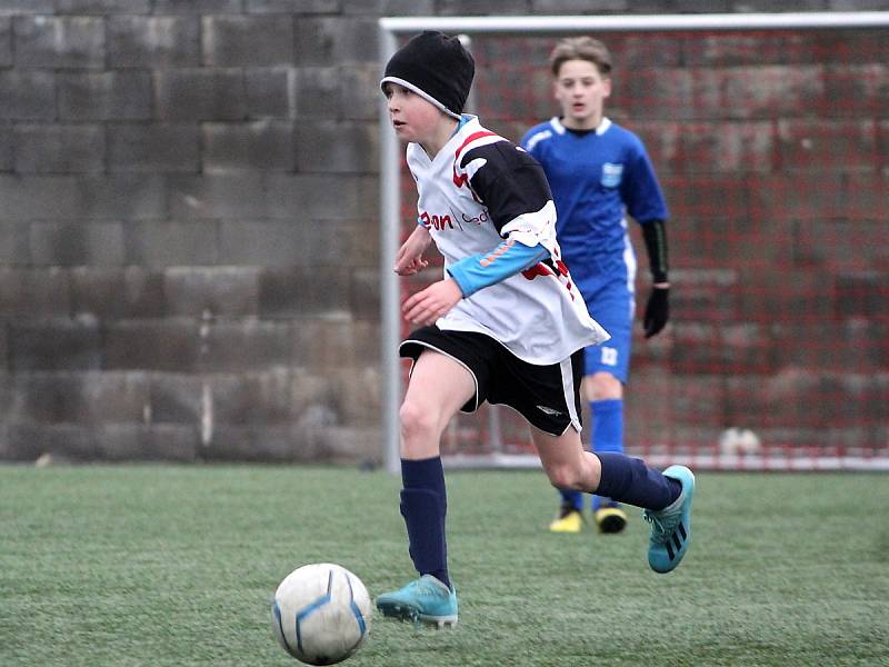 Fotbalový přípravný zápas: FK Čáslav (mladší žáci) - TJ Sokol Golčův Jeníkov (starší žáci) 17:7 (4:2, 5:3, 8:2).