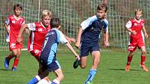 Česká fotbalová liga mladších žáků U13: FK Pardubice - FK Čáslav 3:9 (1:4, 1:2, 1:3).