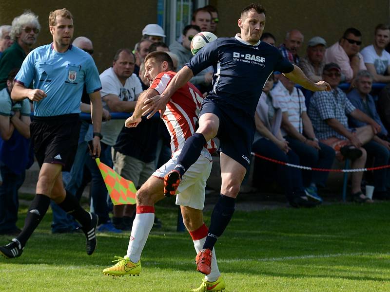 Divizní fotbalové derby: Suchdol - Kutná Hora 2:0, 21. května 2016.