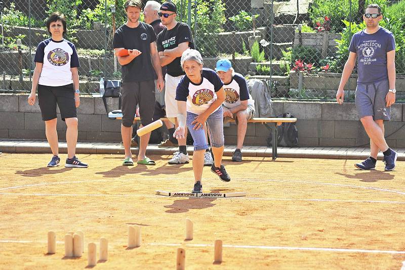 Turnaj v netradiční hře Mölkky se konal ve Zruči nad Sázavou