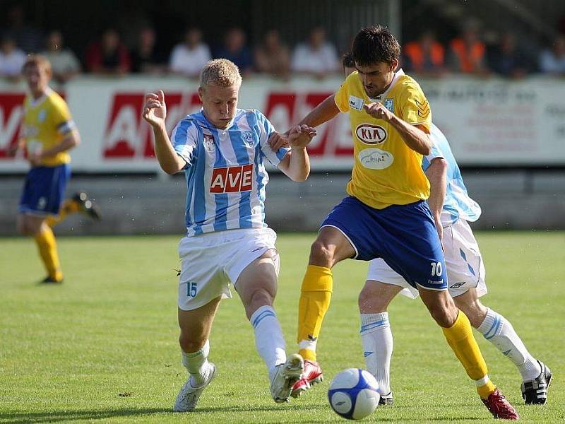 Fotbal II. liga: Čáslav - Vlašim 0:1, neděle 16. srpna 2009