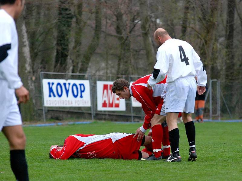 16. kolo I. B třídy: Tupadly - Teplýšovice, 11. dubna 2010.