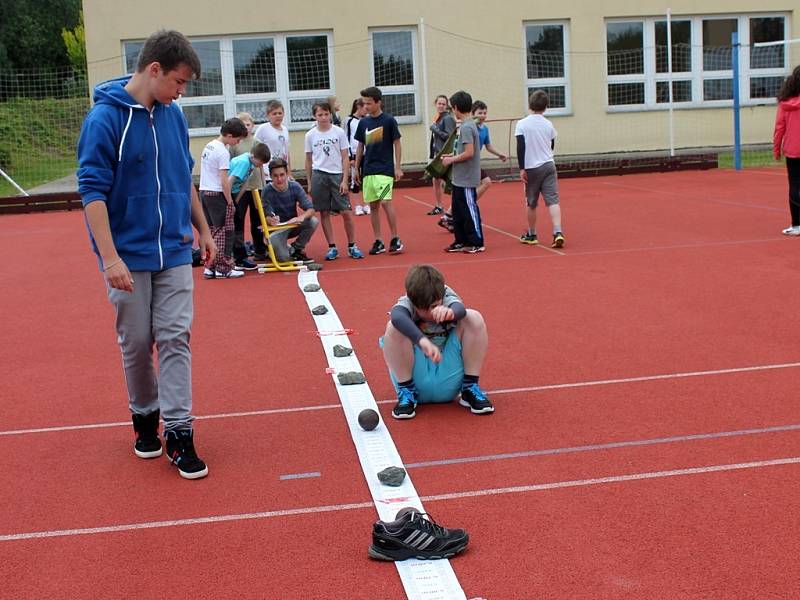 Okresní kolo soutěžního projektu Odznak Všestrannosti Olympijských Vítězů 12. května 2014 v Čáslavi