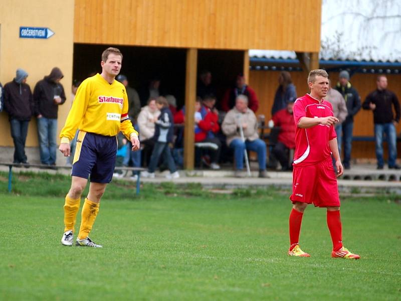 18. kolo I. B třídy: Suchdol - Poříčí n. S. 4:1, 20. dubna 2013.