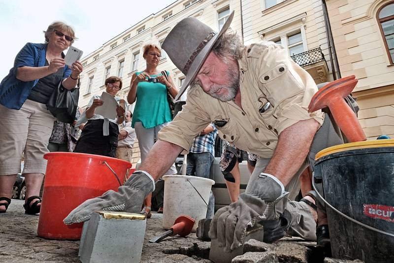 Stolpersteiny v Kutné Hoře.