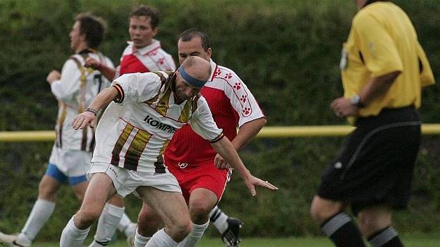 Příprava: Paběnice - B. Podolí 4:3, neděle 2. srpna 2009