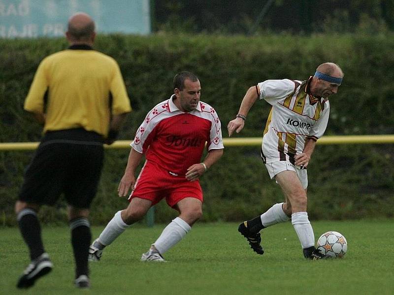 Příprava: Paběnice - B. Podolí 4:3, neděle 2. srpna 2009