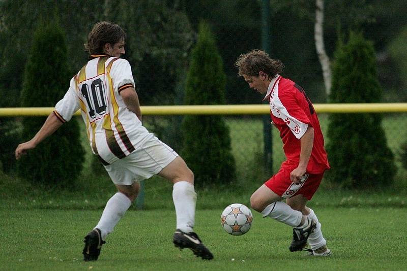 Příprava: Paběnice - B. Podolí 4:3, neděle 2. srpna 2009