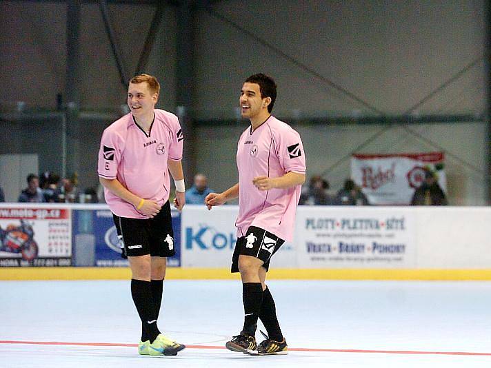 Semifinále Rasyguard play off Club Deportivo futsalové ligy na zimáku, 24. března 2011.