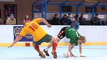 Semifinále Rasyguard play off Club Deportivo futsalové ligy na zimáku, 24. března 2011.