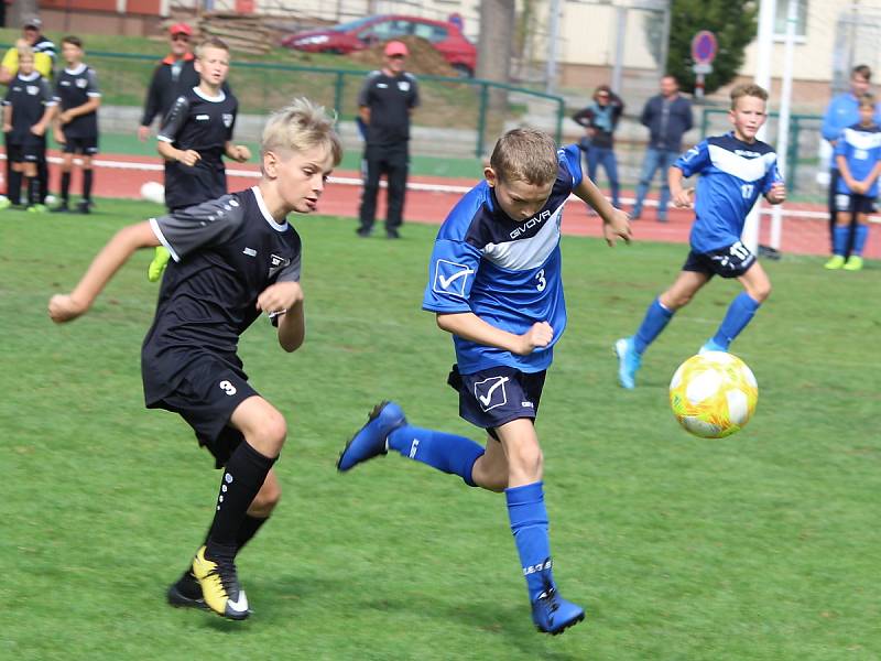 Česká fotbalová liga mladších žáků U12: FK Čáslav - SK Vysoké Mýto 2:9.