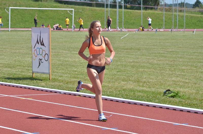 Městské hry v Kutné Hoře, Atletika SKP Olympia - 16. června 2014