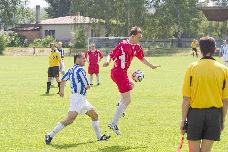 Z utkání I. B třídy Vrdy - Sadská 1:5